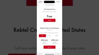 Rebtel  international calling app  how to use [upl. by Nosimaj535]