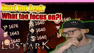 Road too Aegir  What too focus on Lost Ark [upl. by Cheke408]