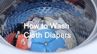 How to wash cloth diapers using a whirlpool washer [upl. by Anaila574]