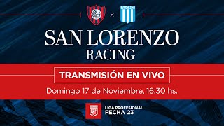 🔴 VIVO San Lorenzo vs Racing  Fecha 23 Liga Profesional [upl. by Madelle]