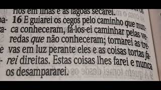 O escolhido de Deus a missão do servo a promessa do Senhor advertência para Israel Is 42 [upl. by Reivax720]