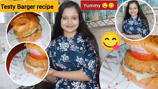 Testy barger recipe 😋🤤 Shanvi Singh recipe [upl. by Eckhardt130]