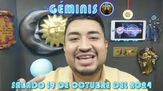 Horóscopo GÉMINIS Hoy Sábado 19 de Octubre 2024 ♊ [upl. by Edie759]