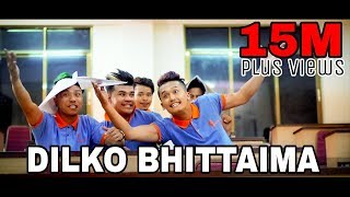 Dilko Bhittaima Official Music Video  The Cartoonz Crew [upl. by Gauldin]