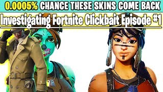 Investigating Fortnite Clickbait Episode 1  Chaos [upl. by Hayilaa793]