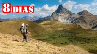 8 Días De Autosuficiencia Por La Montaña  Vivac en Pirineos [upl. by Nylirret]