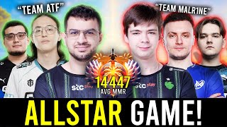 TEAM ATF vs TEAM MALR1NE  14447 AVG MMR GAME ALLSTAR [upl. by Haimaj606]