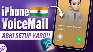 How to Set Up Voicemail on iPhone in India  Free in Jio Airtel amp Vi  Voicemail Off iPhone [upl. by Cimbura320]