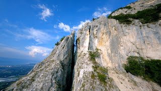 fpv flight from Mont Salève 4k [upl. by Ellswerth]