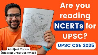 How to read NCERTs for UPSC CSE  UPSC CSE 2025 [upl. by Emiatej]