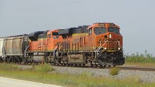 BNSF Barstow Sub two east bounds Barstow IL September 18 2024 [upl. by Araic185]