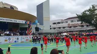 Gibraltar March by Richard Waterer  UNC Marching BandPeñafrancia Civic Parade 2024 [upl. by Alinna]