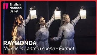 Raymonda Nurses in Lantern scene extract  English National Ballet [upl. by Corrianne]