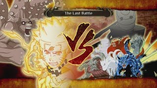 NARUTO SHIPPUDEN Ultimate Ninja STORM 3 Naruto Vs Tailed Beasts amp Tobi The Last Battle [upl. by Odnomra404]