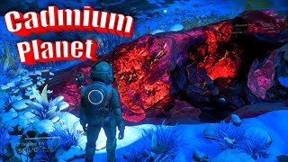 No Mans Sky Guide Cadmium Location  Cadmium Planet [upl. by Suhcnip]