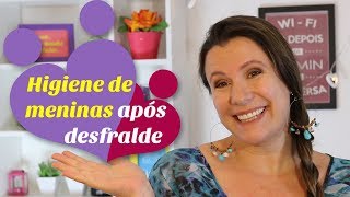 10 dicas de higiene íntima das meninas 5 a 11 anos após desfralde [upl. by Ramburt]