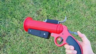 TF2 Flare Gun Prop 3D Printed with break action and loading [upl. by Dleifyar]