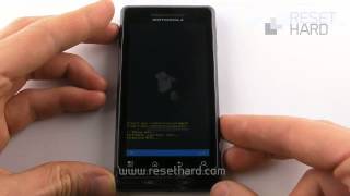 Hard Reset Motorola Milestone 2 HowTo [upl. by Jeff]