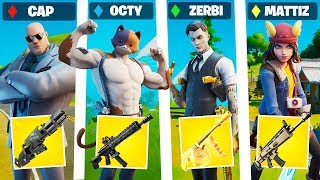 CI FINGIAMO TUTTI I BOSS DI FORTNITE IN UNA PARTITA 😱 con MATTIZ ZERBI e OCTY [upl. by Verna735]