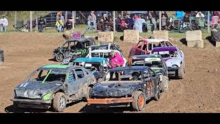 Bump And Run Racing at The Posen Potato Festival 2024 Rollover Heat [upl. by Reibaj]