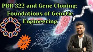 PBR 322 Plasmid and Gene Cloning Foundations of Genetic Engineering [upl. by Cloe]