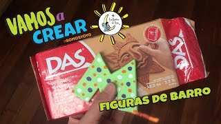 Vamos a crear figuras con Cerámica Fría DAS TutorialConCausa [upl. by Ellehcem]