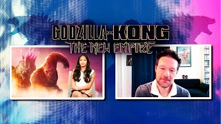 Godzilla x Kong The New Empire Kaylee Hottle Interview [upl. by Ydrah]