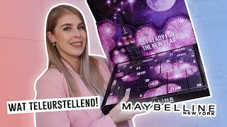 MAYBELLINE ADVENTSKALENDER UNBOXING 2023  31 DAGEN €6999🎄 Make Me Blush [upl. by Ronalda]