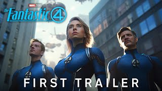 Marvel Studios The Fantastic Four – First Trailer 2025 Pedro Pascal Vanessa Kirby [upl. by Tan699]