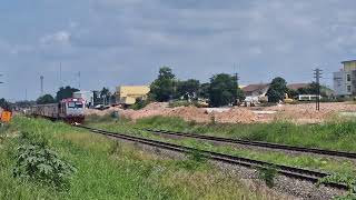 Rapid Train 136 QSY5220 Passing  Near Nakhon Ratchasima Station 12 Oct 2024 [upl. by Ayortal]