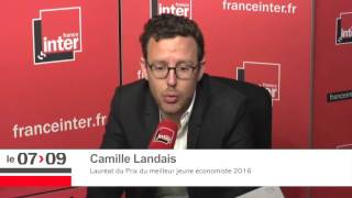 Camille Landais  quotLes artistes et sportifs ont une productivité plus observable que les patronsquot [upl. by Hailey]