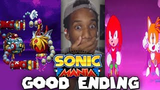 SONIC MANIA FINAL BOSS AND GOOD ENDING  Stream Highlight [upl. by Ilojna]