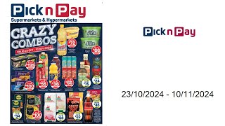 Pick n Pay specials ZA  23102024  10112024 [upl. by Farl410]