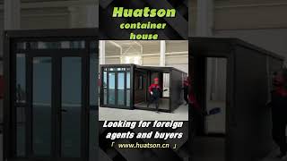 Huatson container houses can adapt to different geographical environments tinyhouse construction [upl. by Pernell406]