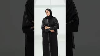 Elysian Grace Abaya abayafashion abaya abayadesign modestfashion uae abayacollectionss gcc [upl. by Refiffej]