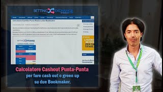 Calcolatore Cashout PuntaPunta per fare cash out o green up su due Bookmaker [upl. by Rene]