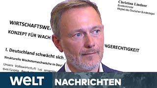 AMPEL AM ABGRUND ScheidungsPapier Christian Lindner stellt Scholz und Habeck Ultimatum  Stream [upl. by Arihsak]