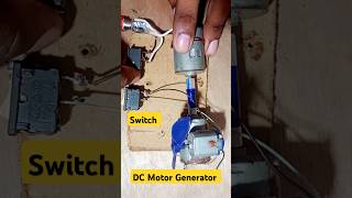 Dc Motor Electric Energy Generator 🤖😱👍😎 shorts trendingshorts science project dcmotor [upl. by Wise]