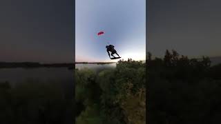 Crazy Kitesurf Jump over an entire Island 🤯 [upl. by Esirec2]