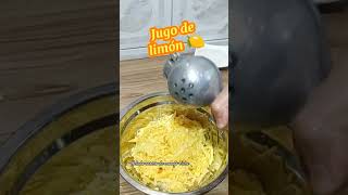 Helado de mango biche casero y artesanal heladofacil parati viralvideo [upl. by Ahsieyn601]