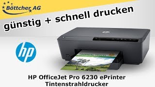 HP OfficeJet Pro 6230 ePrinter Tintenstrahldrucker [upl. by Akinyt]