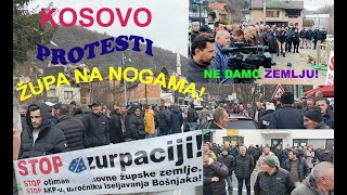 KOSOVOSREDAČKA ŽUPA NA NOGAMASTOP OTIMANJU NAŠE ZEMLJE [upl. by Aicire567]