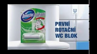 Domestos ČRSR  TURBO FRESH První rotační WC blok 2014 [upl. by Parris]