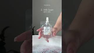 วิธีทำสปามือ บับเบิ้ลบาธมิลค์ bubblebath milk แบบ ร้านสปา thaicream bathtime asmr asmrvideo [upl. by Stonwin434]