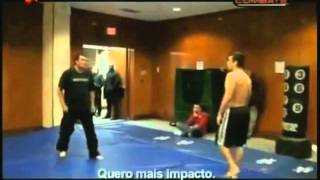 entrenamiento Steven Seagal Lyoto Machida Randy Couture [upl. by Cuthbert]