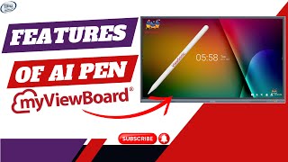 Chapter14  Use Of AI Pen Tool Advantages  myViewBoard App  viewsonic [upl. by Ocana]