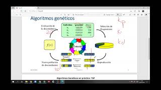 Algoritmos genéticos  Problema agente viajero [upl. by Burrill673]
