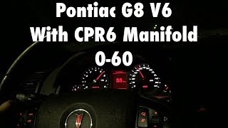 Pontiac G8 060  2009 With CPR6 Manifold 4K [upl. by Solitta]