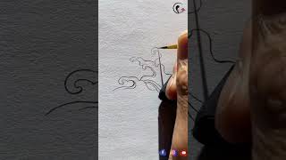 How To Draw Tibetan traditional Thangka Painting 19 [upl. by Sherri425]