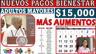 15 MIL  AUMENTOS ¡NUEVOS PAGOS BIENESTAR ¡La impactante verdad sobre la Pensión Bienestar de AMLO [upl. by Edmea]